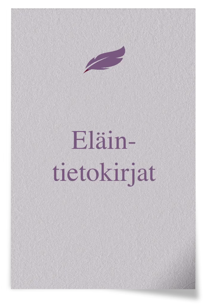 Sanasillan eläintietokirjat